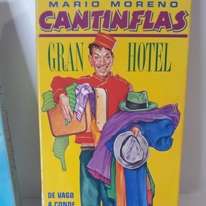 Lot 2 Cantinflas Mario Moreno Gran Hotel El Senor Fotografo Spanish VHS Tapes